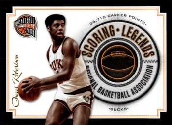 2010 Panini Hall of Fame - Scoring Legends Black Border #5 Oscar Robertson Front