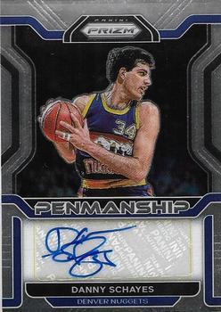 2021-22 Panini Prizm - Penmanship #PM-DSY Danny Schayes Front