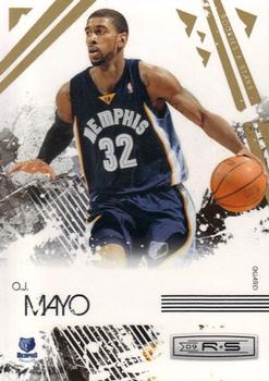 2009-10 Panini Rookies & Stars - Gold #44 O.J. Mayo Front