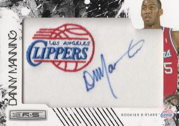 2009-10 Panini Rookies & Stars - Retired NBA Team Patches Signatures #4 Danny Manning Front