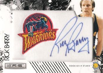 2009-10 Panini Rookies & Stars - Retired NBA Team Patches Signatures #16 Rick Barry Front