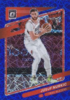 2021-22 Donruss Optic - Blue Velocity #52 Jusuf Nurkic Front