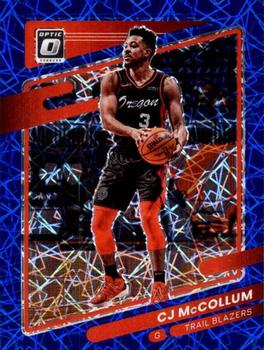 2021-22 Donruss Optic - Blue Velocity #131 CJ McCollum Front