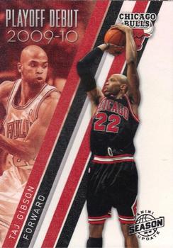 2009-10 Panini Season Update - Playoff Debuts #6 Taj Gibson Front