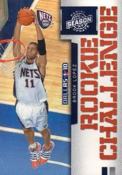 2009-10 Panini Season Update - Rookie Challenge #5 Brook Lopez Front