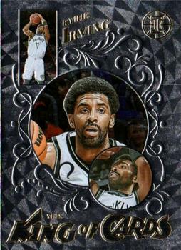 2021-22 Panini Illusions - King of Cards #18 Kyrie Irving Front