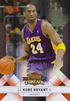 2009-10 Panini Threads - Century Proof Orange #4 Kobe Bryant Front