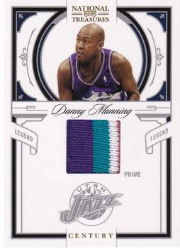 2009-10 Playoff National Treasures - Century Materials Prime #172 Danny Manning Front