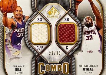 2009-10 SP Game Used - Combo Materials 35 #CM-HO Grant Hill / Shaquille O'Neal Front