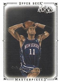 2009-10 Upper Deck - Masterpieces #MA-BL Brook Lopez Front