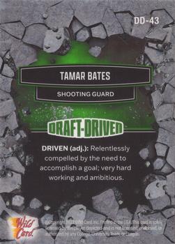 2021-22 Wild Card Alumination - Draft-Driven Green #DD-43 Tamar Bates Back