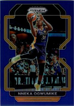 2022 Panini Prizm WNBA - Blue #92 Nneka Ogwumike Front