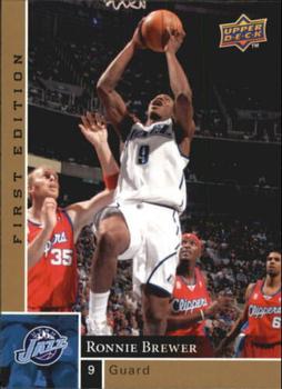 2009-10 Upper Deck First Edition - Gold #165 Ronnie Brewer Front