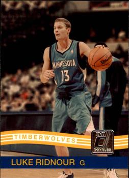 2010-11 Donruss #123 Luke Ridnour  Front