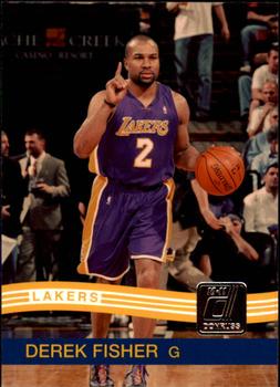 2010-11 Donruss #204 Derek Fisher  Front