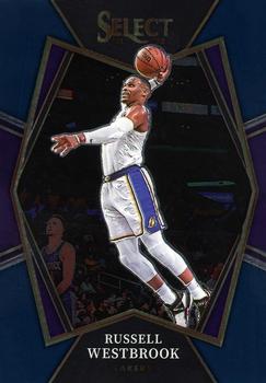 2021-22 Panini Select - Blue (Retail Base) #189 Russell Westbrook Front