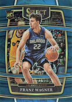 2021-22 Panini Select - Blue Prizms #15 Franz Wagner Front