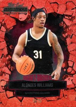2021-22 Wild Card Alumination - Draft-Driven Red Chase Pink #DD-3 Alondes Williams Front