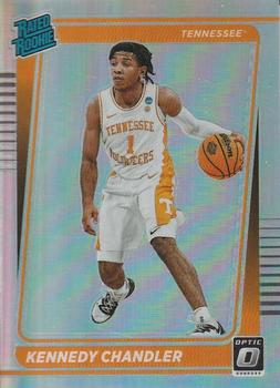 2022 Panini Chronicles Draft Picks - Donruss Optic Rated Rookie Holo #17 Kennedy Chandler Front