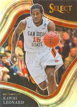 2022 Panini Chronicles Draft Picks - Select Silver #24 Kawhi Leonard Front