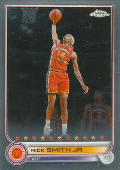 2022 Topps Chrome McDonald's All American #20 Nick Smith Jr Front