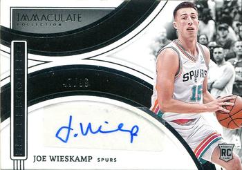 2021-22 Panini Immaculate Collection - Inaugural Ink #ICN-JWA Joe Wieskamp Front