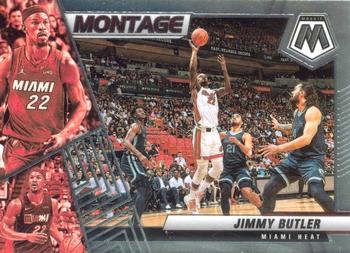 2021-22 Panini Mosaic - Montage #13 Jimmy Butler Front