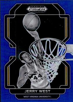 2022 Panini Prizm Draft Picks - Blue #24 Jerry West Front