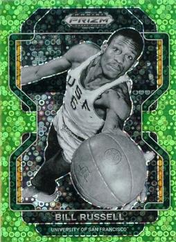 2022 Panini Prizm Draft Picks - Neon Green Circles #4 Bill Russell Front