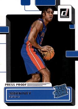 2022-23 Donruss - Silver Press Proof #205 Jaden Ivey Front