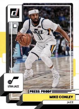 2022-23 Donruss - Purple Press Proof #112 Mike Conley Front