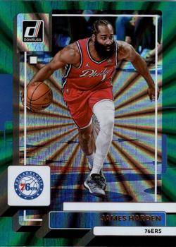 2022-23 Donruss - Holo Laser Green #19 James Harden Front