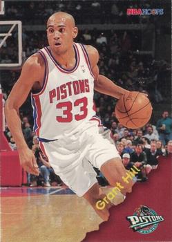 1996-97 Hoops Schaefer Bread Detroit Pistons #46 Grant Hill Front