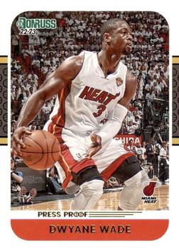 2022-23 Donruss - Retro Series Press Proof #13 Dwyane Wade Front