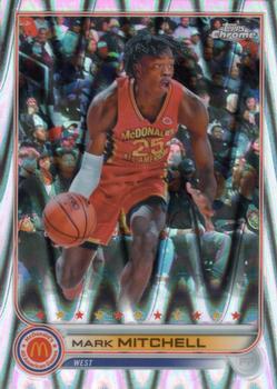 2022 Topps Chrome McDonald's All American - RayWave #18 Mark Mitchell Front