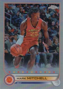 2022 Topps Chrome McDonald's All American - Refractor #18 Mark Mitchell Front