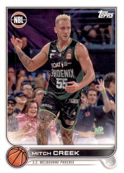 2022-23 Topps NBL #74 Mitch Creek Front