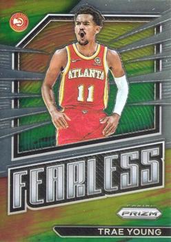 2022-23 Panini Prizm - Fearless #12 Trae Young Front