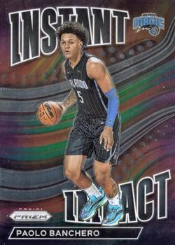 2022-23 Panini Prizm - Instant Impact #1 Paolo Banchero Front