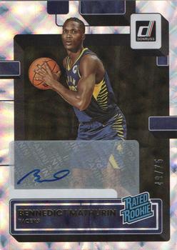 2022-23 Donruss - Rated Rookies Signatures Holo Frame #206 Bennedict Mathurin Front