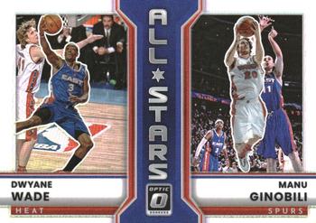 2022-23 Donruss Optic - All-Stars Holo #18 Dwyane Wade / Manu Ginobili Front