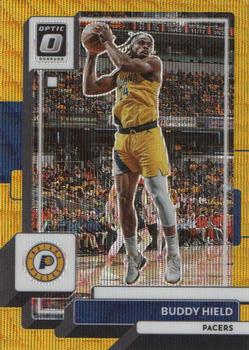 2022-23 Donruss Optic - Gold Wave #95 Buddy Hield Front