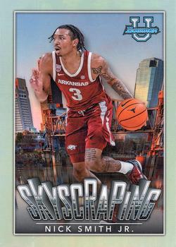 2022-23 Bowman University Chrome - Skyscraping #S-2 Nick Smith Jr. Front