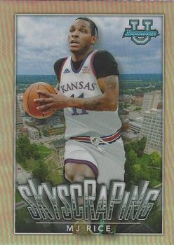 2022-23 Bowman University Chrome - Skyscraping #S-7 MJ Rice Front