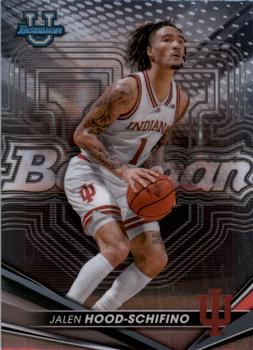 2022-23 Bowman University Best #17 Jalen Hood-Schifino Front