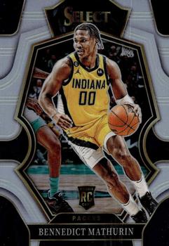 2022-23 Panini Select - Silver Prizms #182 Bennedict Mathurin Front