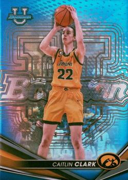 2022-23 Bowman University Best - Blue Refractors #50 Caitlin Clark Front