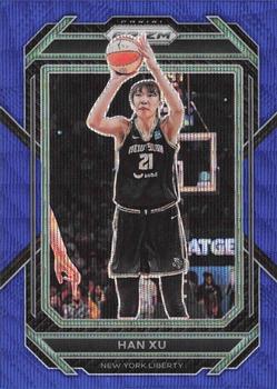 2023 Panini Prizm WNBA - Blue Wave #91 Han Xu Front