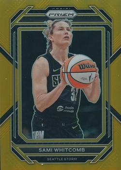 2023 Panini Prizm WNBA - Gold #31 Sami Whitcomb Front