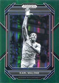 2023 Panini Prizm Draft Picks - Green #93 Karl Malone Front